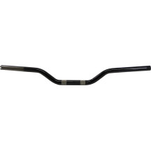 Manillar Moto 2.0 — 75 cm de ancho, diámetro de sujeción 1", negro brillo