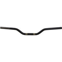 Manillar Moto 2.0 — abrazadera 1", ancho 75 cm, elevación 2-1/2", negro mate