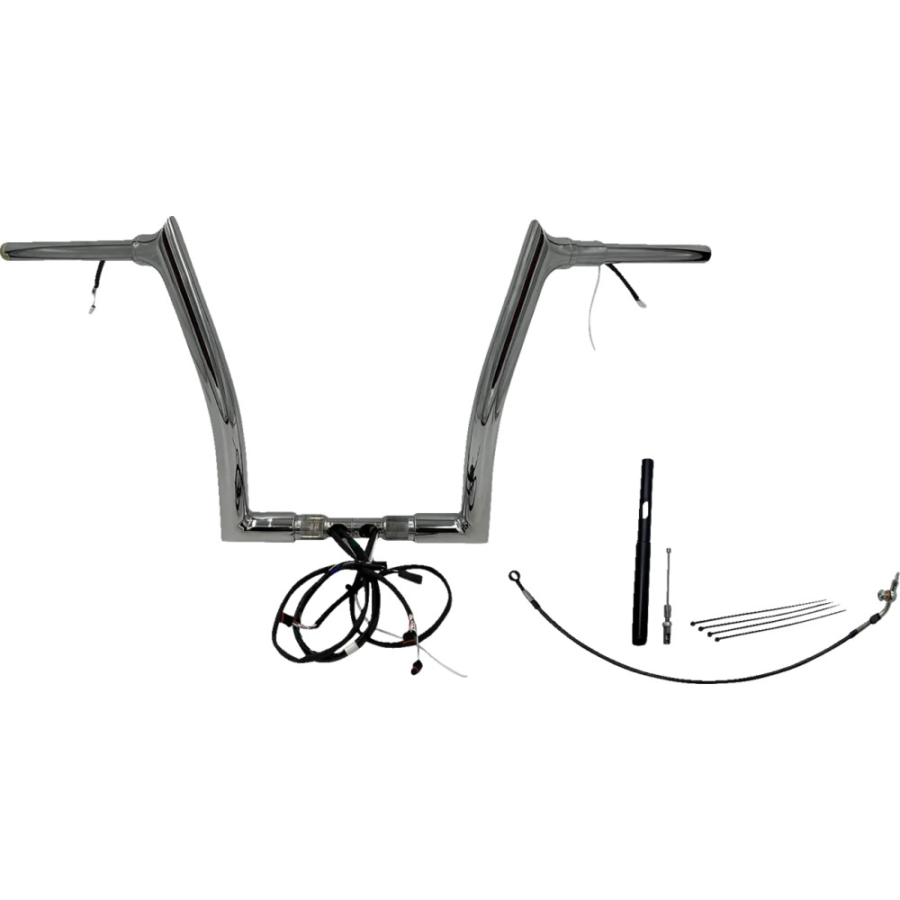 EZ Install Wired 1-1/2" Pointed Top Handlebar Kit EZ Install Wired 1-1/2" Pointed Top Handlebar Kit