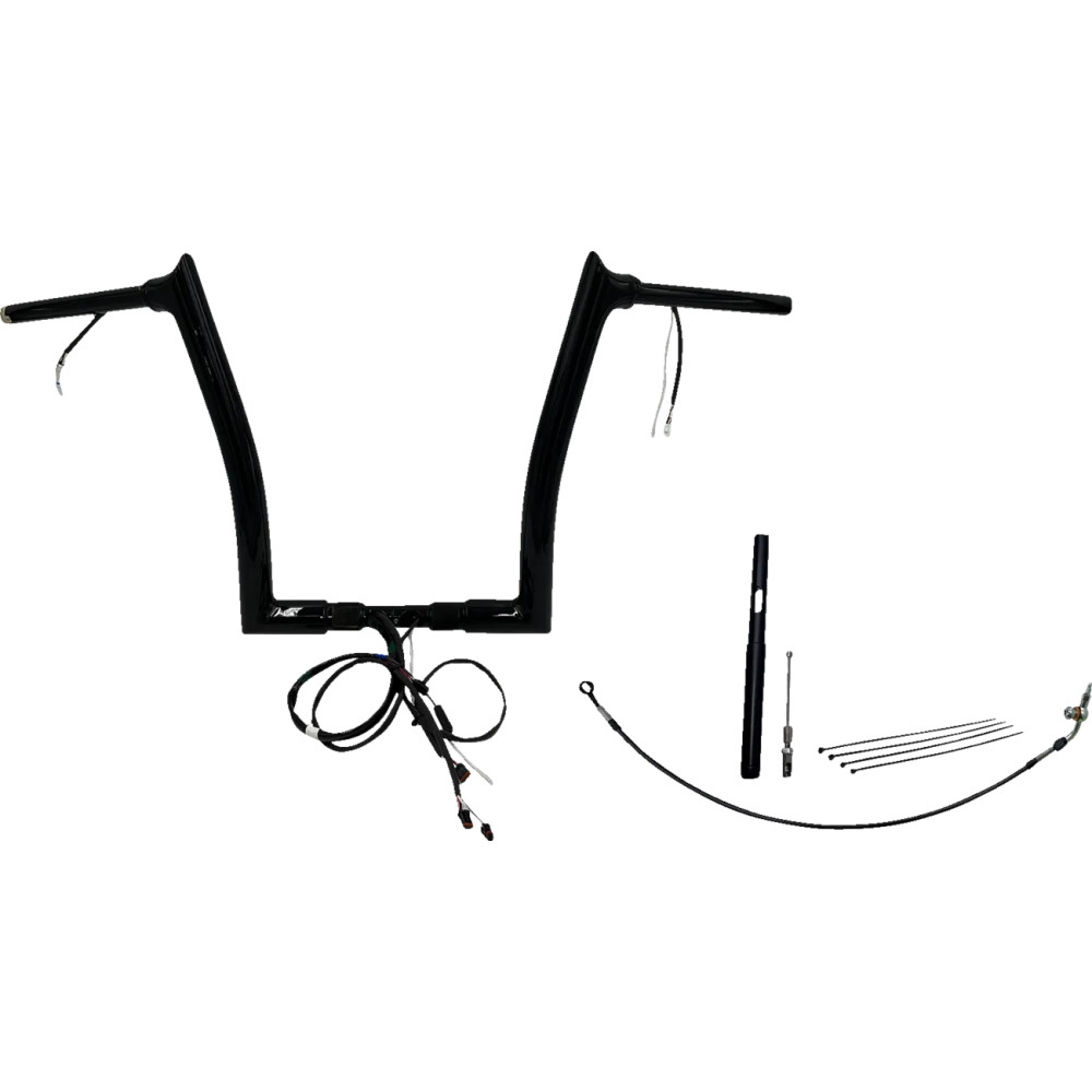 EZ Install Wired 1-1/2" Pointed Top Handlebar Kit EZ Install Wired 1-1/2" Pointed Top Handlebar Kit