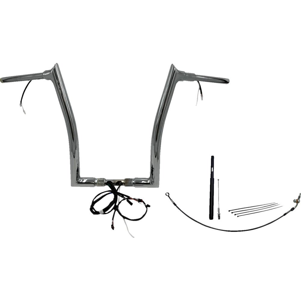 EZ Install Wired 1-1/2" Pointed Top Handlebar Kit EZ Install Wired 1-1/2" Pointed Top Handlebar Kit