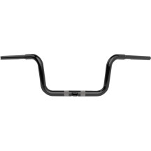 Twin Round Handlebar — 32 mm clamp, 85 cm width, 20.5 cm rise, Black