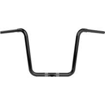 Manillar Twin Round — abrazadera 32 mm, subida 35.5 cm (14"), ancho 88 cm (34-5/8"), Negro