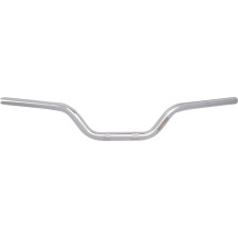 1-1/8" Handlebar — 1-1/8" clamping, 3-1/2" clamping width, 4" rise, Chrome