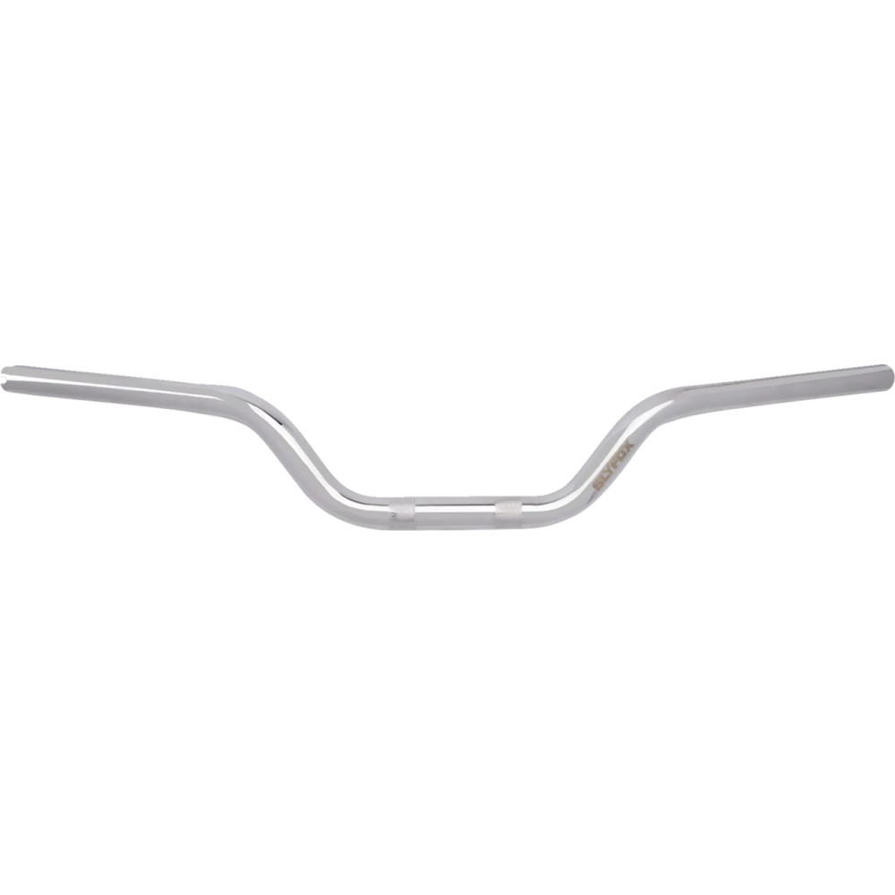 1-1/8" Handlebar — 1-1/8" clamping, 3-1/2" clamping width, 4" rise, Chrome