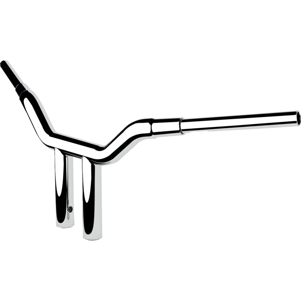 Manillar de una pieza Kage Fighter — 1-1/2" (38 mm) de diámetro, 10" de subida, 30-1/2" de ancho, Cromo