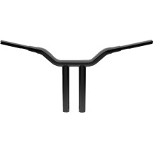 Manillar One-Piece Kage Fighter — elevación 14", centro 3-1/2", diámetro 1-1/2", negro brillo