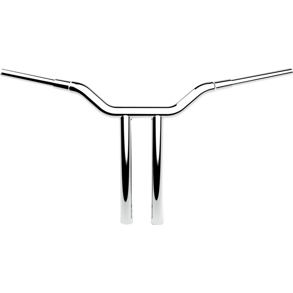 One-Piece Kage Fighter Handlebar — 1-1/2" diameter, 16" rise, 30-1/2" width, Chrome
