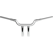 Manillar T-Bar Valley — 38 mm (1-1/2") de diámetro, 25,5 cm (10") de elevación, Cromo