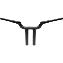 Valley T-Bar — 38 mm (1-1/2") de diámetro, 30.5 cm (12") de elevación, negro brillo