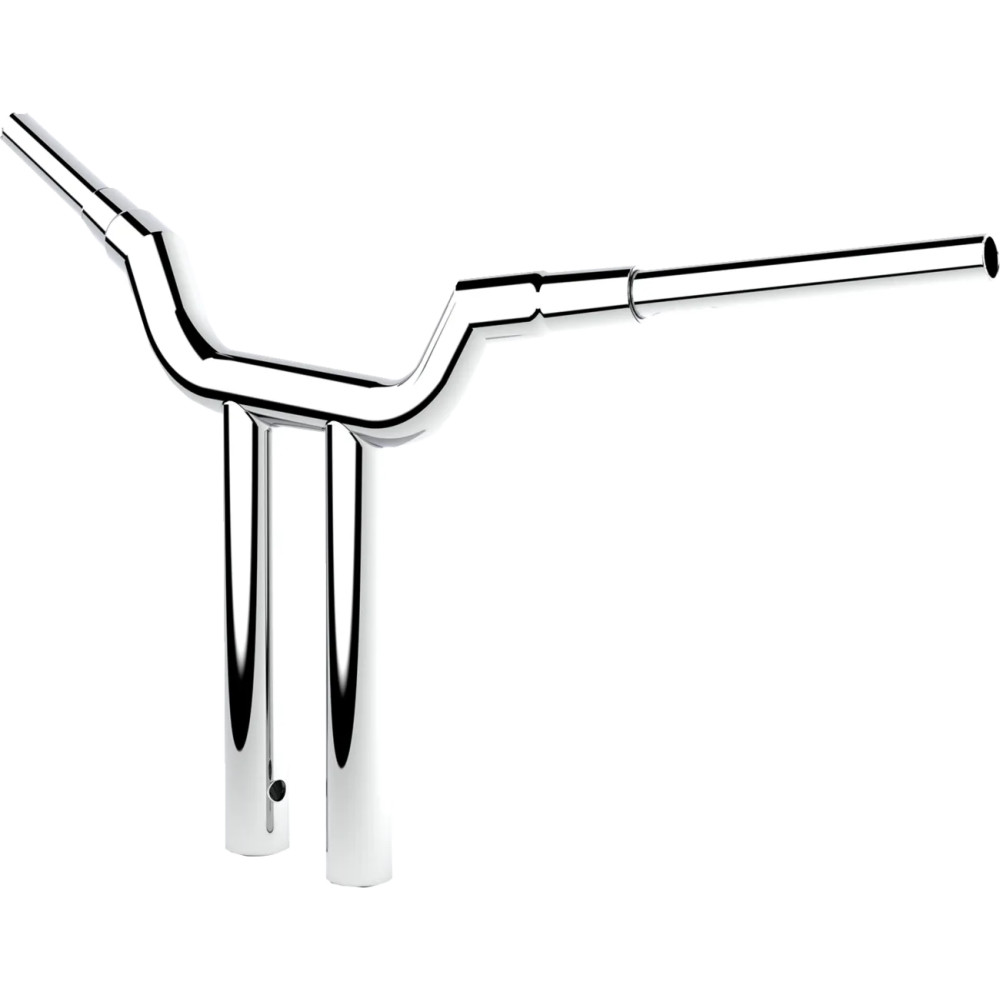 Valley T-Bar — 38 mm (1-1/2"), 14" rise, Chrome