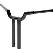 Manillar Valley T-Bar — elevación 16", diámetro 1-1/2", negro brillante