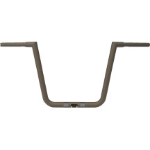 1-1/4" Hefty Twin Peaks Handlebar — 1-1/4" clamp, 13" rise, 9" center width, bronze