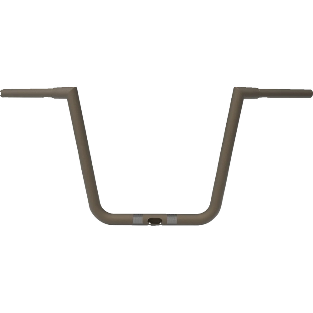 1-1/4" Hefty Twin Peaks Handlebar — 1-1/4" clamp, 13" rise, 9" center width, bronze