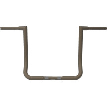 Manillar Twin Peaks Touring de 1-1/4" — diámetro 1-1/4", alzada 14", bronce pulido