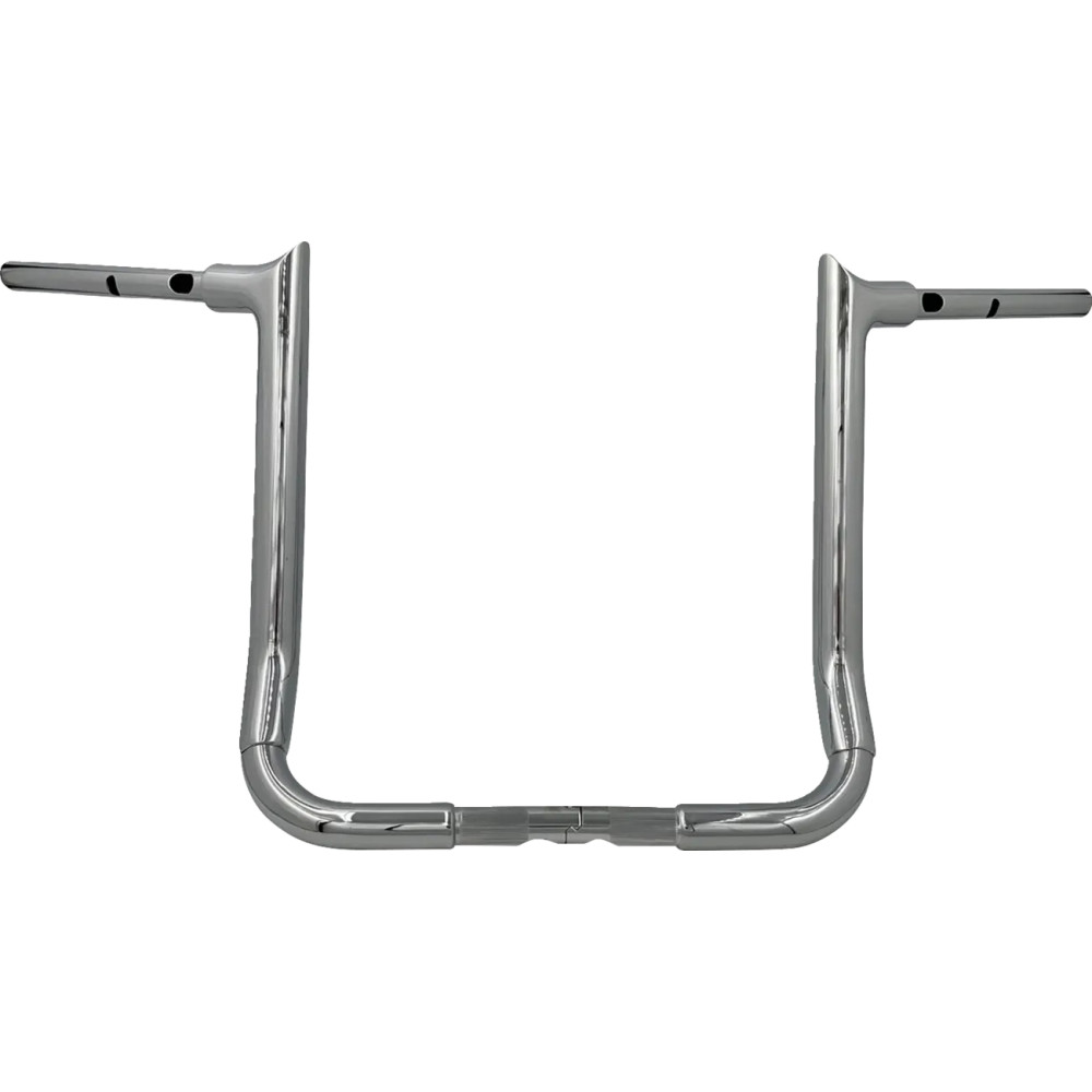 Manillar 1-1/2\" EZ Install con punta superior — 1-1/2\" dia, ancho 36\", cromado