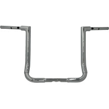 1-1/2" EZ Install Flat Top Handlebar — 38 mm (1-1/2"), 25.4 mm clamp, Chrome