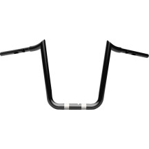 Manillar Prime Ape 1-1/4" — 1-1/4" diámetro de abrazadera, Negro brillante