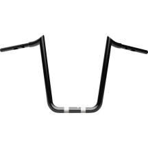 Manillar Prime Ape 1-1/4" — abrazadera 32 mm (1-1/4"), subida 35,5 cm (14"), negro brillo