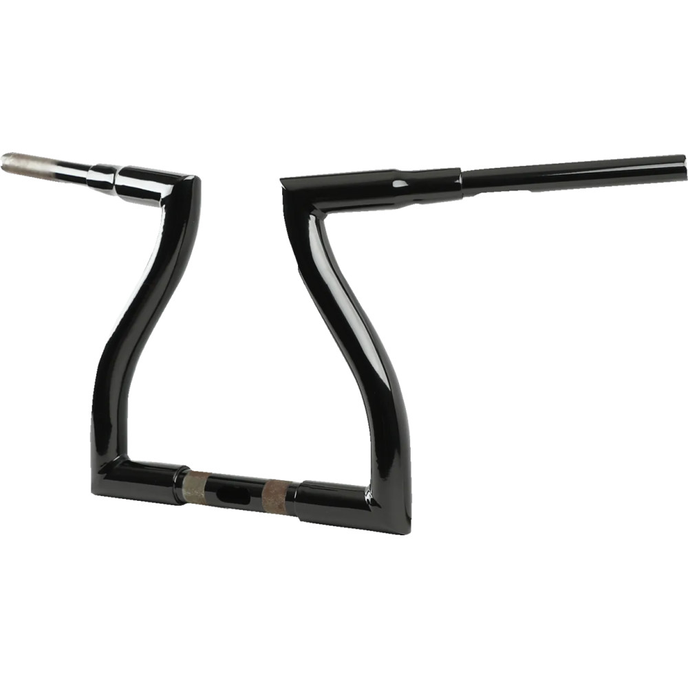 Manillar Thresher — 82,5 cm ancho, 33,5 cm altura, 15 cm retroceso, abrazadera 1-1/4", barra 1-1/2", negro