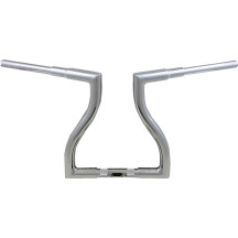 Manillar Thresher — 82,5 cm (32-1/2"), abrazadera 32 mm (1-1/4"), tubo 38 mm (1-1/2"), retroceso 15 cm, cromado