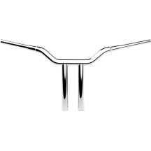 Kage Fighter T-Bar de 1-1/2" — 1-1/2" de diámetro, 14" de subida, 35-1/2" de ancho, Cromo
