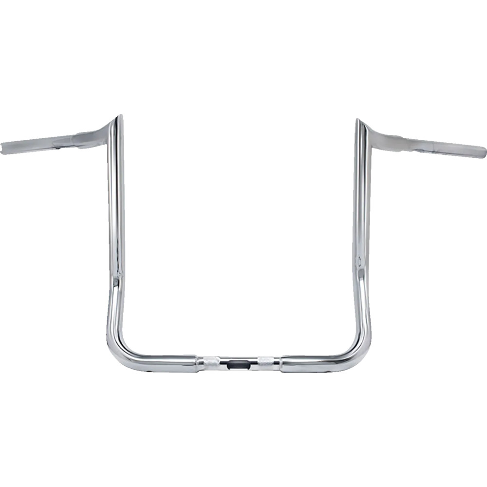 1-1/4" Bagger Monkey Bar Handlebar — 1-1/4" dia, 12" rise, 14-3/8" center width, Chrome