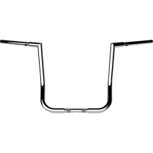1-1/4" Twin Peaks Touring Handlebar — 1-1/4" diameter, 16" rise, 35-1/4" width