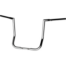 1-1/4" Twin Peaks Touring Handlebar — 1-1/4" diameter, 16" rise, 35-1/4" width