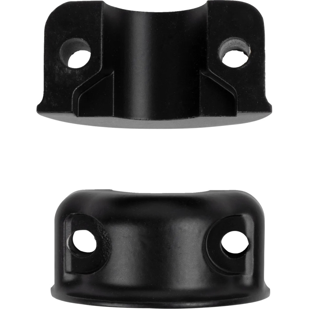 Manillar Twin Round — Abrazadera 1-1/4", alzada 10", ancho 33-3/4", Cromo