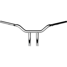One-Piece Kage Fighter Handlebar — Rise 10", Diameter 1-1/4", Width 32-1/2", Chrome