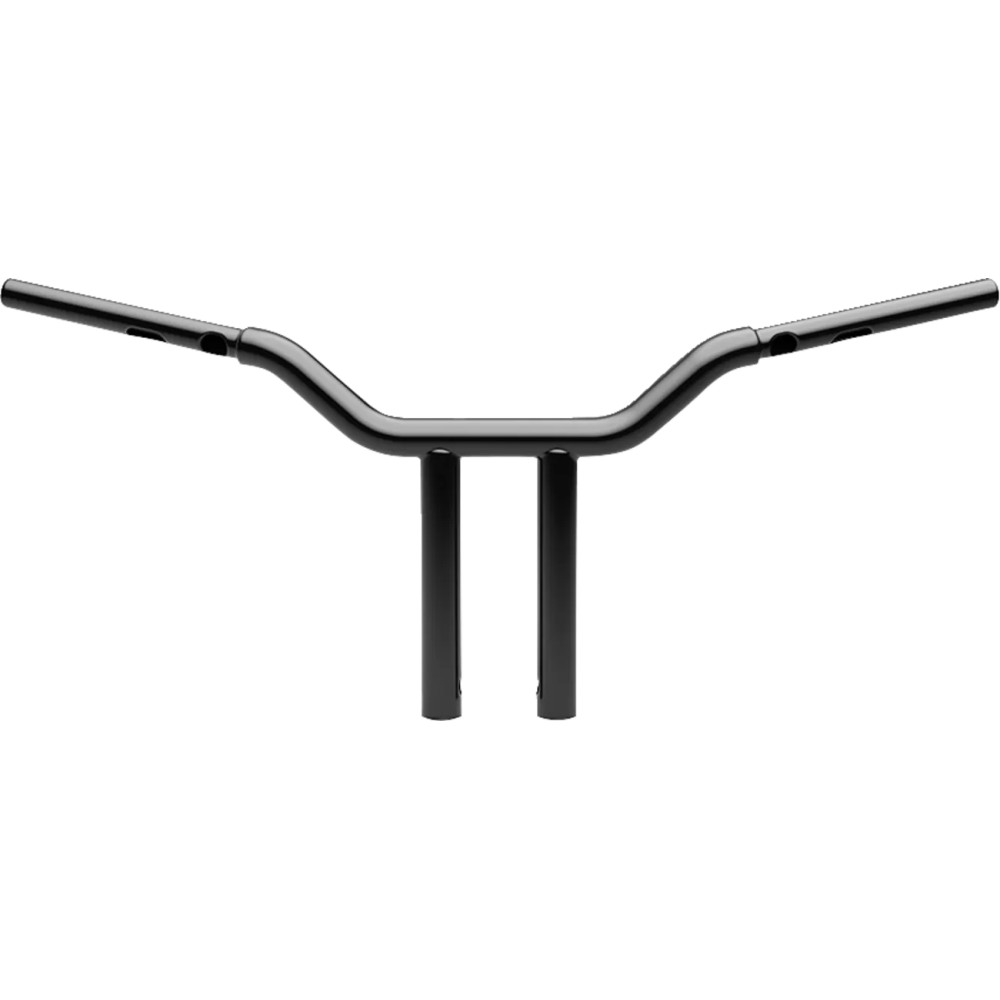 Manillar Kage Fighter de una pieza — Alzada 12", Diámetro 1-1/4", Ancho 32-1/2", Negro brillo
