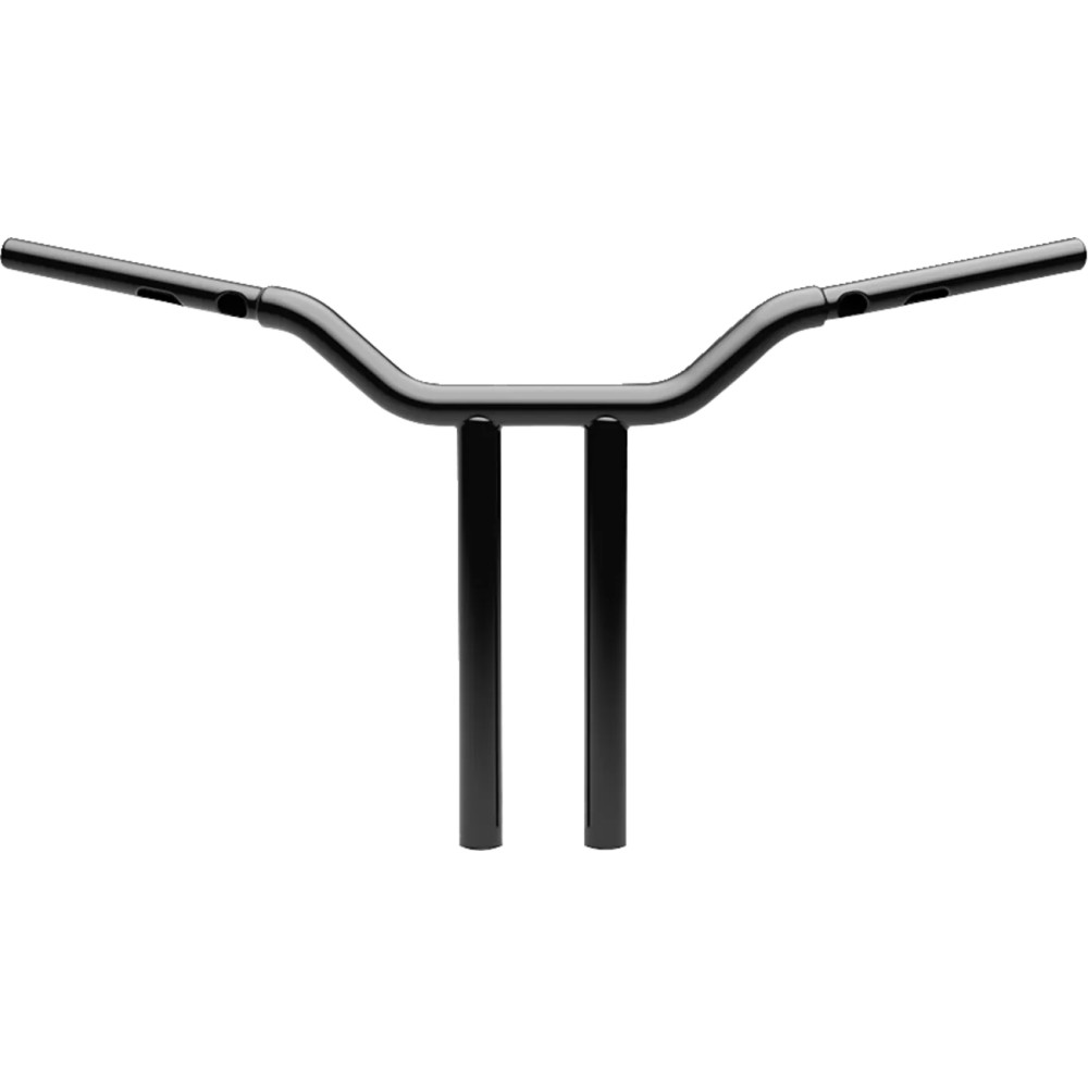 Manillar Kage Fighter de una pieza — 16" de elevación, 1-1/4" de diámetro, negro brillo
