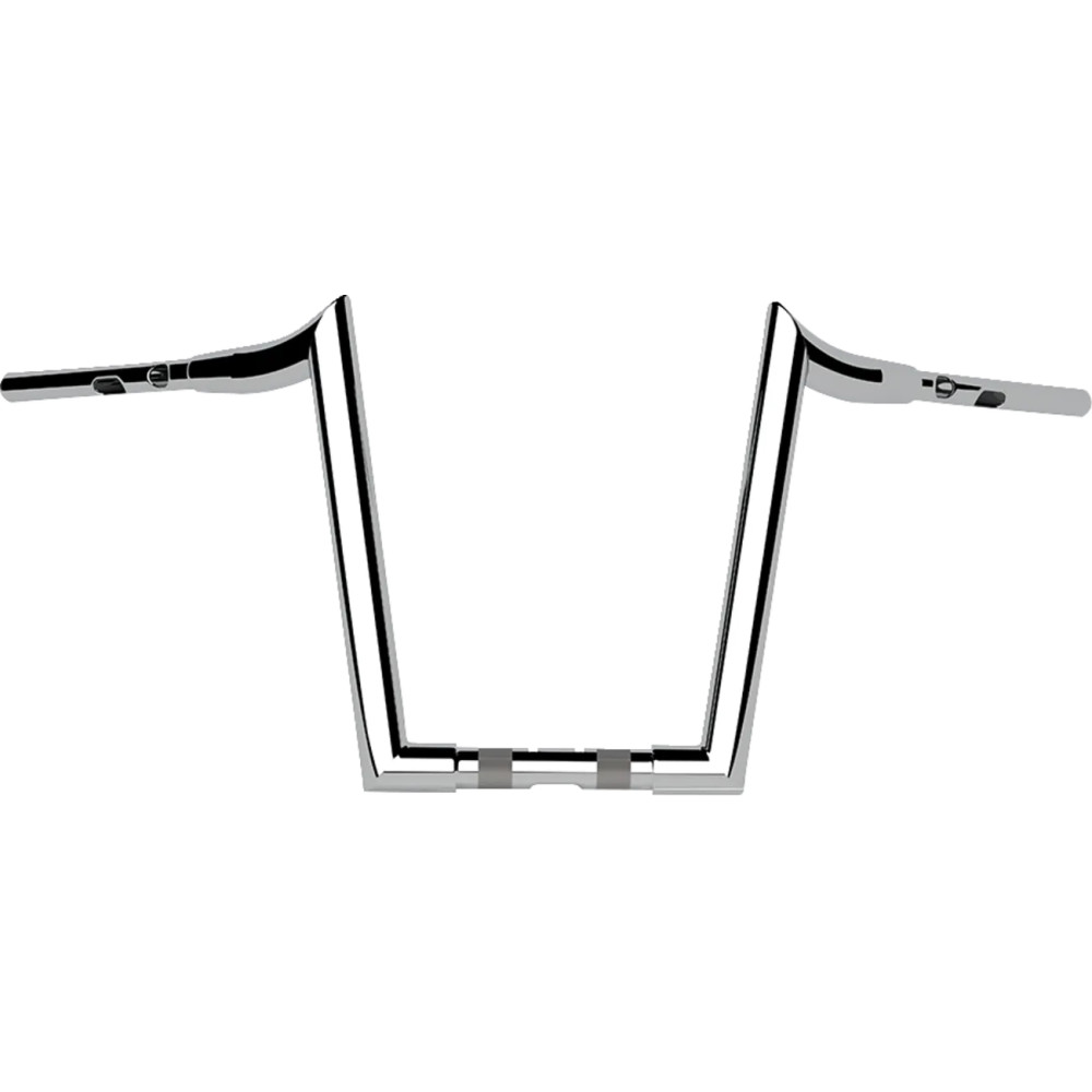 Manillar Grande Prime Ape Hanger 1-1/2" — 1-1/2" de diámetro, 14" de altura, 37-3/4" de ancho, cromo