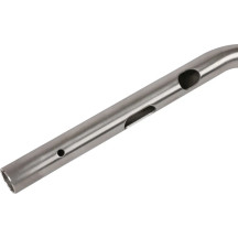 1" Handlebar — 1" diameter, 32" width, 5-1/2" rise, 20° sweep, Polished
