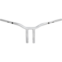 Manillar de una pieza Kage Fighter — Elevación 25.5 cm (10"), Diámetro 32 mm (1-1/4"), Retroceso 18 cm (7"), Ancho 82.5 cm (32-1