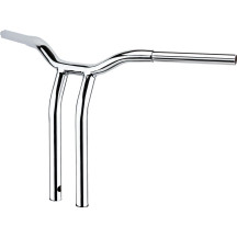 Manillar Kage Fighter de una sola pieza — 14" de elevación, 1-1/4" de diámetro, 32-1/2" de ancho