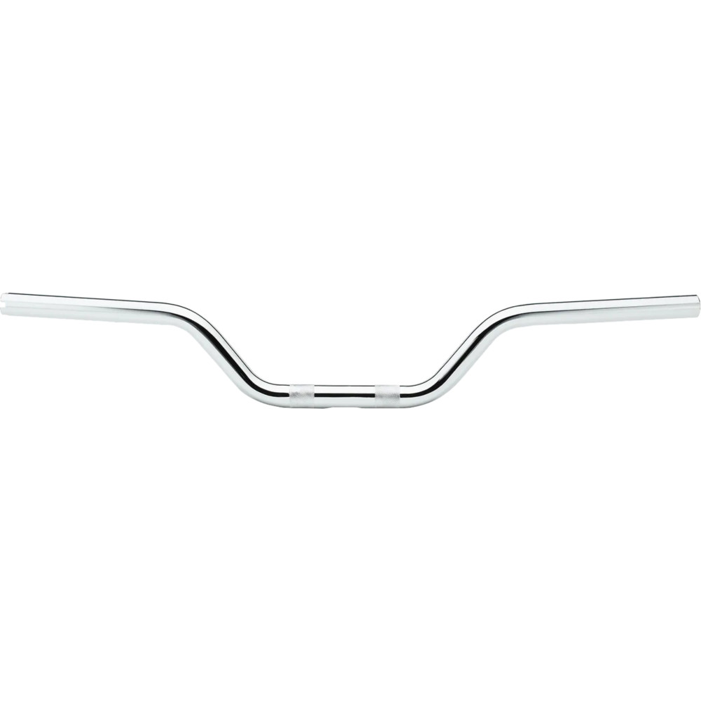 Manillar Performance — abrazadera 25.4 mm, elevación 88.9 mm, ancho 78.5 cm, Cromo