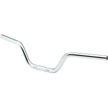 Manillar de Rendimiento — abrazadera 1", subida 11,5 cm, ancho 78,5 cm, Cromo