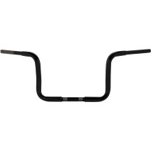 Manillar Ape pre-cableado — 94 cm ancho, 25.5 cm elevación, 25.4 mm abrazadera, 32 mm tubo, Negro