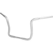 Manillar Ape pre-cableado — 94 cm (37"), Alzada 30.5 cm (12"), Abrazadera 25.4 mm (1"), cromado
