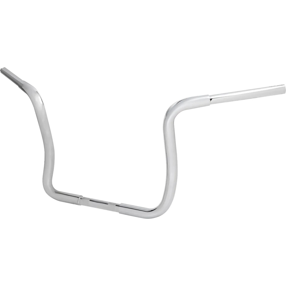 Manillar Ape pre-cableado — 94 cm (37"), Alzada 30.5 cm (12"), Abrazadera 25.4 mm (1"), cromado