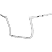 Manillar Prime Ape Pre-cableado — abrazadera 1", ancho 35-1/2", elevación 13", cromado