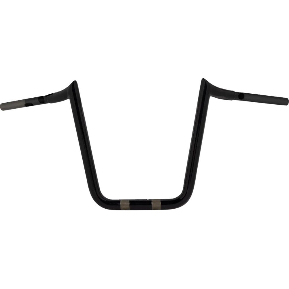 Manillar Prime Ape pre-cableado — abrazadera 32 mm, altura 30,5 cm, ancho 87,5 cm, negro
