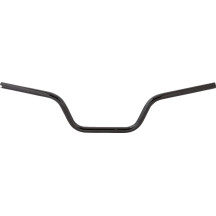 Manillar Moto — 78,5 cm (31"), 25,4 mm (1") de sujeción, 17,5 cm (6-7/8") de altura, Negro (recubrimiento en polvo)