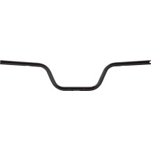 Manillar Moto — 78,5 cm (31"), 25,4 mm (1") de sujeción, 17,5 cm (6-7/8") de altura, Negro (recubrimiento en polvo)