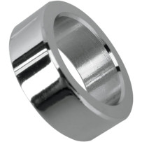 Wheel Spacer — 25.4 mm ID, 11.96 mm length, rear right, chrome