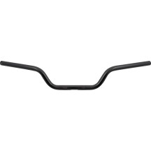 Moto Handlebar — 1" clamp, 30" width, 5" rise, Black gloss powder-coated