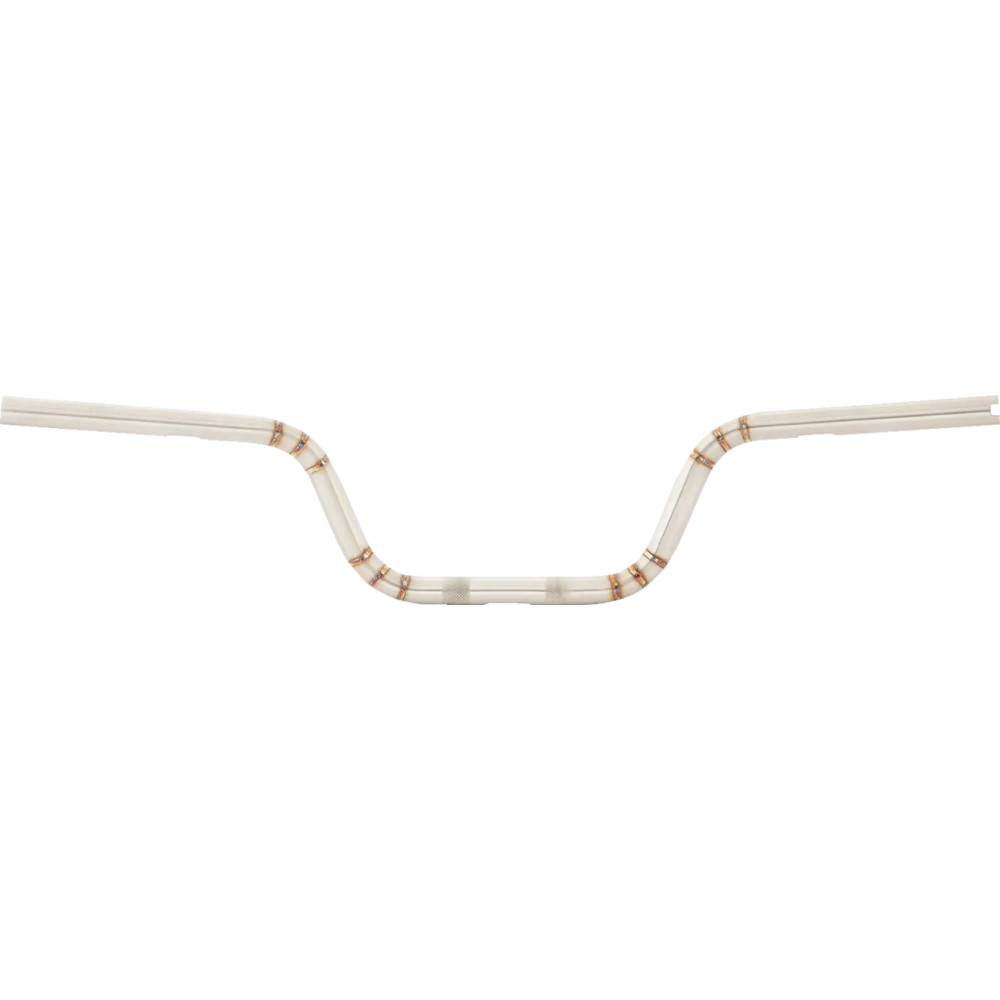Manillar Moto — 78,5 cm ancho, 25,4 mm abrazadera, Plateado