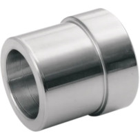 Wheel Spacer — 25.4 mm (1") ID, 37.67 mm (1.483") length, Rear Left, Chrome